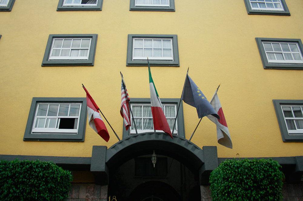 Hotel Mina Mexiko-Stadt Exterior foto